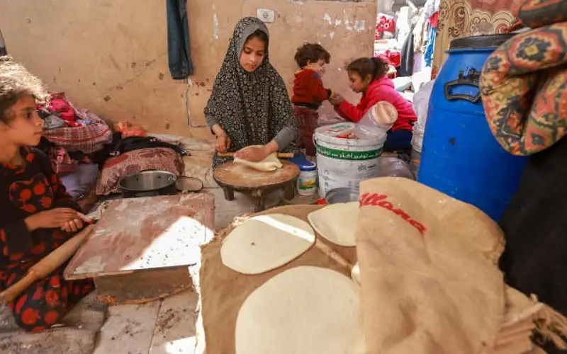 انتشار الجدري بين الأطفال في غزة