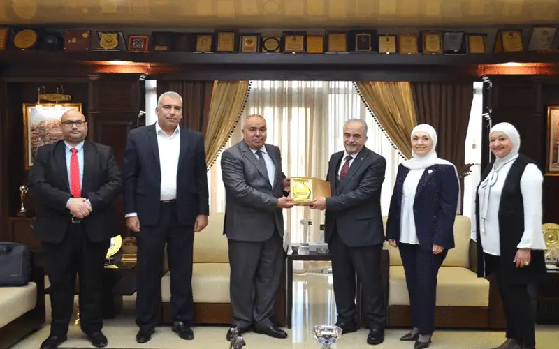 عمان الاهلية تستقبل وفدا رفيع المستوى