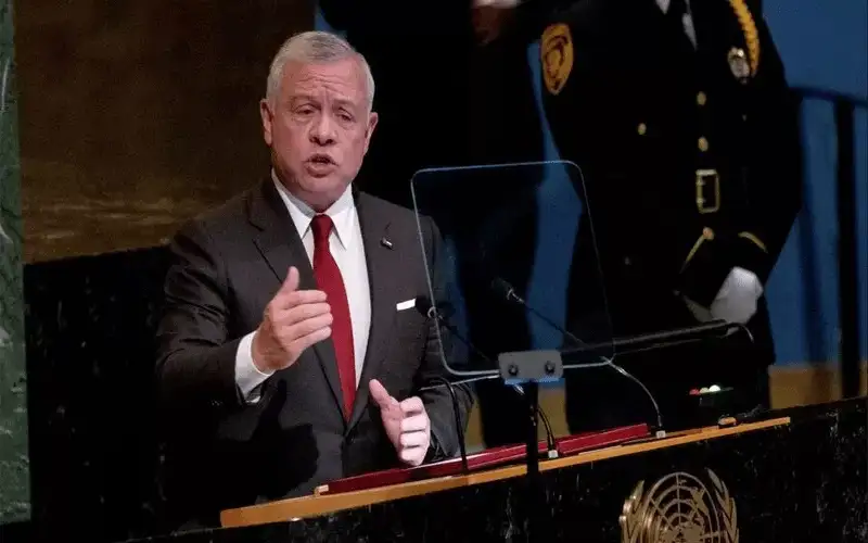 الملك يلقي كلمة في المنتدى العالمي