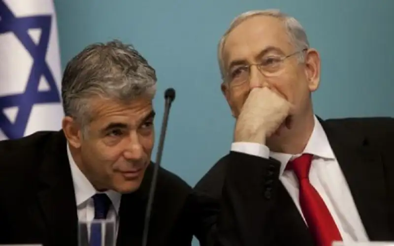 لبيد: نتنياهو يعمل على الكذب والتحريض