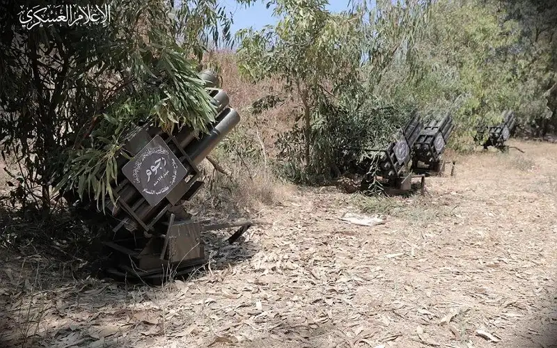 القسام تقصف غرف قيادة ميدانية جنوب