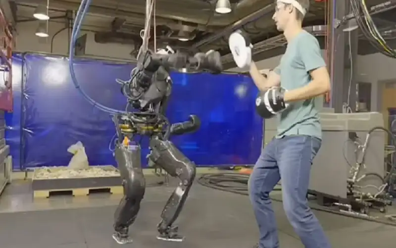 الروبوت نادية .. ملاكمة بمهارة تتفوق