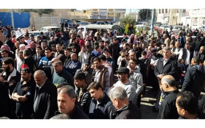 وقفة احتجاجية في معان لدعم المقاومة