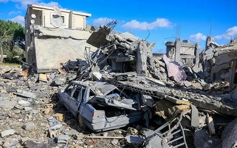 الاحتلال يلقي منشورات في جنوبي لبنان