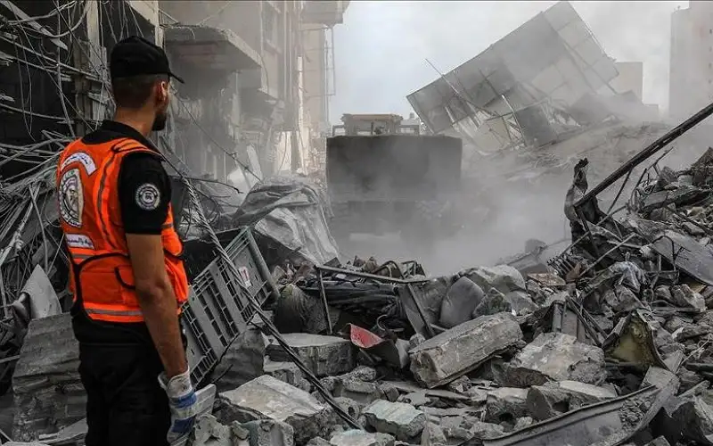 استشهاد 3 من الدفاع المدني أثناء