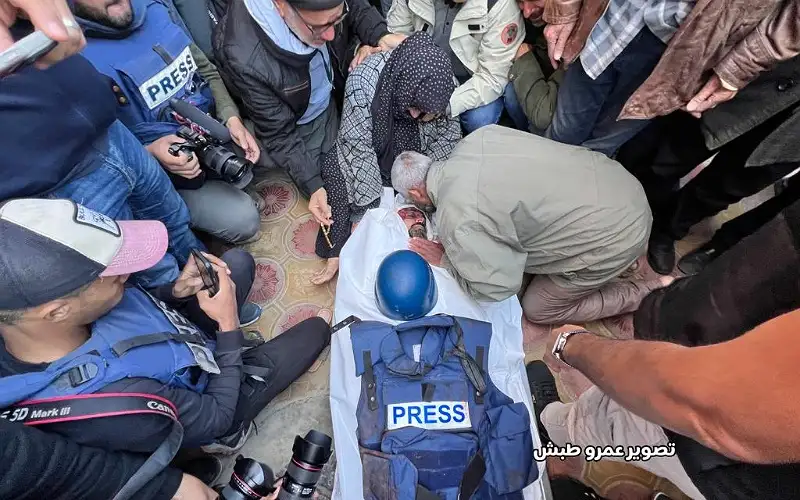 بعد استشهاد المصور الصحفي سامر أبو