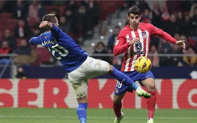 تعادل مثير لأتلتيكو مدريد مع خيتافي