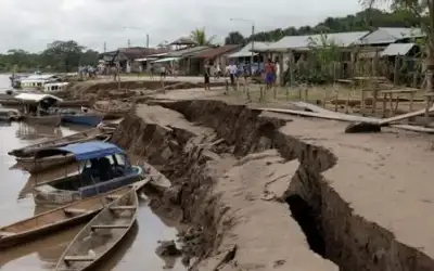 زلزال عنيف يضرب جنوب البيرو