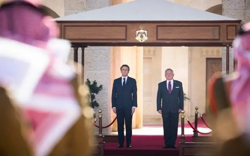 ماكرون يزور الأردن اليوم.. ويلتقي الملك
