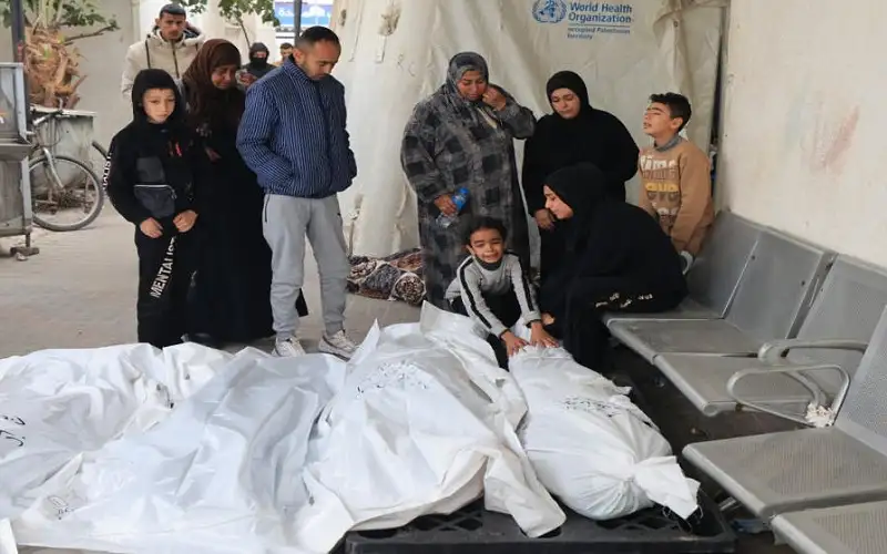 ارتفاع حصيلة الشهداء بغزة إلى 20057