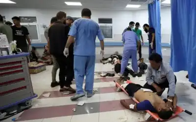 إصابة مدير عام الصحة بغزة واستشهاد