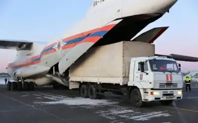 روسيا: إرسال 15 طائرة مساعدات منذ
