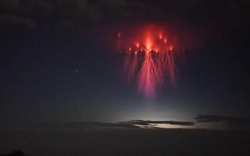 أوروغواي تشهد صواعق العفاريت