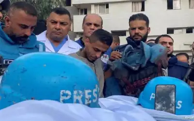 ارتفاع عدد الصحفيين الشهداء في غزة