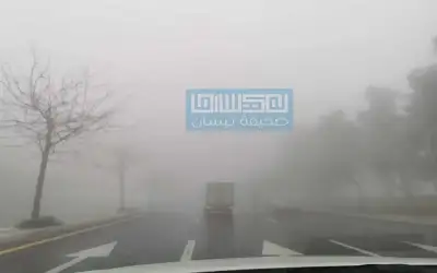 أجواء ضبابية وباردة في أغلب المناطق