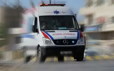 وفاة شخص واصابة آخر بحادث تصادم