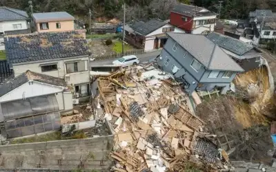 ارتفاع وفيات زلزال اليابان إلى 55