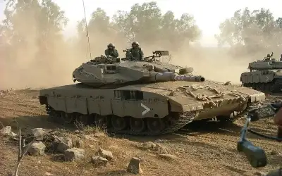 القسام تعلن استهداف دبابة ميركافا غربي