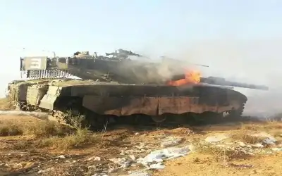 حزب الله: دمرنا دبابة صهيونية بصواريخ