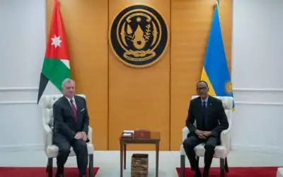 الملك ورئيس رواندا يعقدان لقاء في