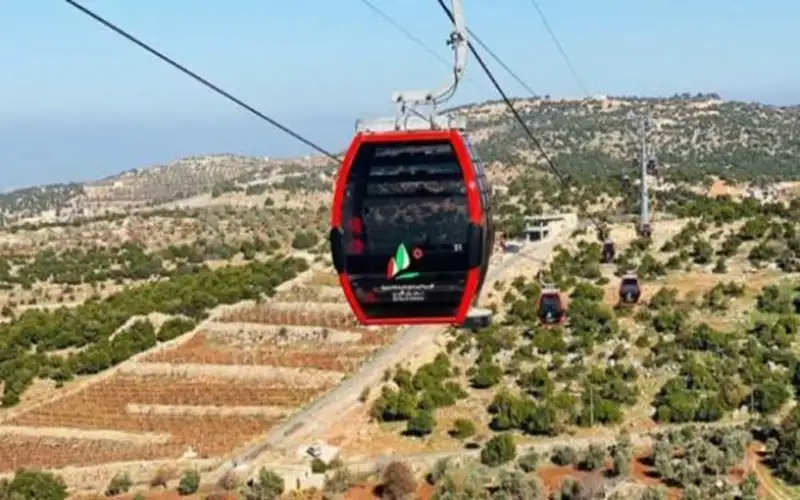 الطقس يوقف عمل تلفريك عجلون الخميس