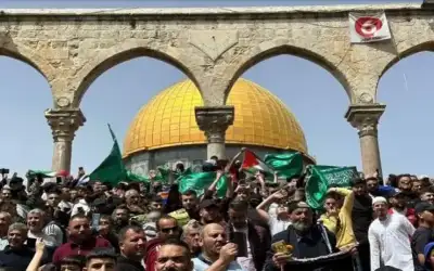 حماس تطالب بالنفير إلى الأقصى الجمعة