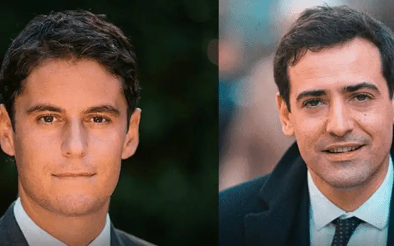 رئيس وزراء ⁧‫فرنسا‬⁩ المثلي يعين زوجه