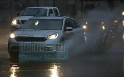 استمرار فرص تساقط الأمطار في أجزاء