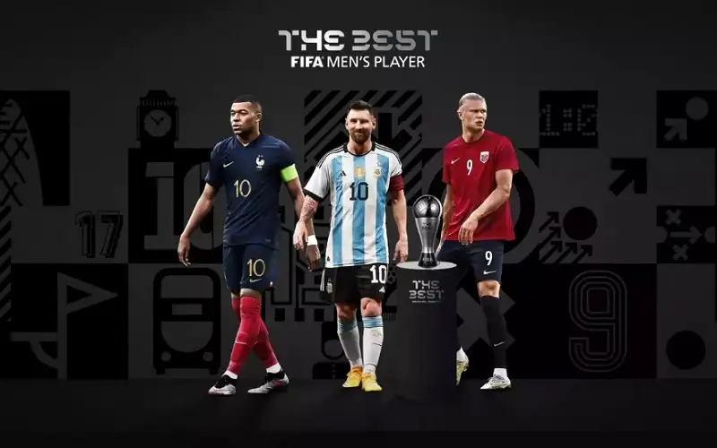 جائزة الأفضل بين هالاند ومبابي وميسي
