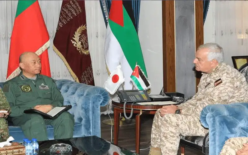 الحنيطي يستقبل مساعد رئيس هيئة الأركان