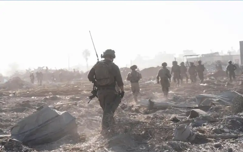 تفجير عبوة مضادة للافرادة بقوة اسرائيلية