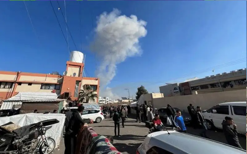 إصابات باستهداف الاحتلال لنازحين في مستشفى