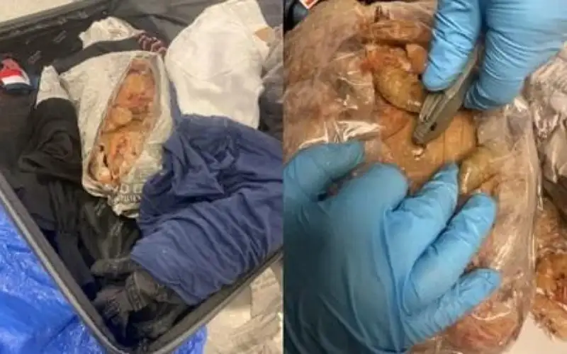 ضبط رجل حاول تهريب 18 كلغم