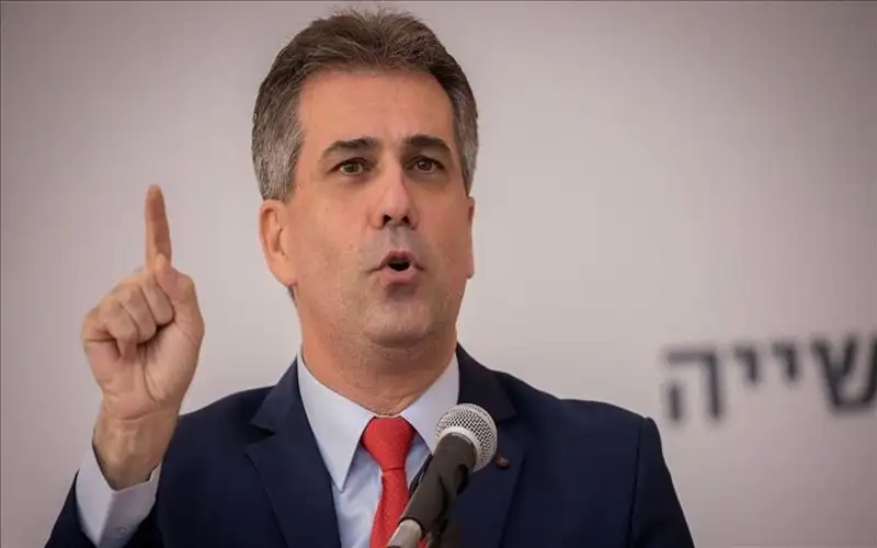 وزير الخارجية الإسرائيلي يعرض فكرة جزيرة