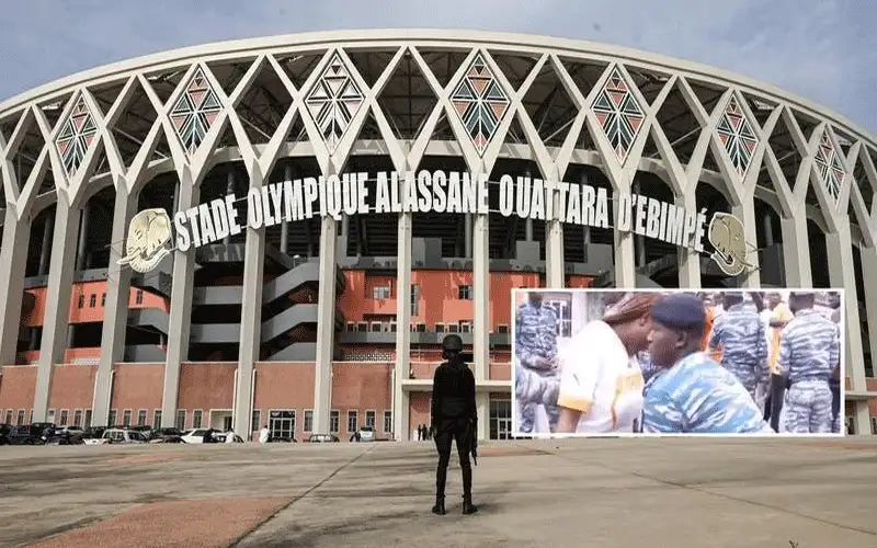 فضيحة في كأس إفريقيا.. الأمن يتحرش