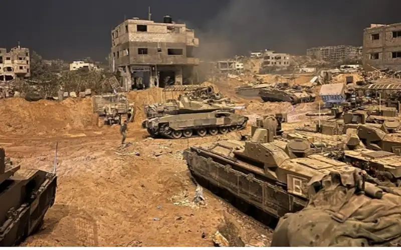 القسام يستهدف قوة اسرائيلية بخانيونس