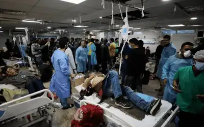 صحة غزة تؤكد نفاد أدوية التخدير