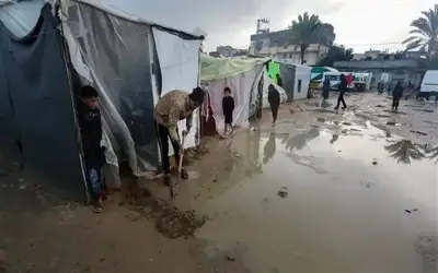 الدفاع المدني بغزة: حياة النازحين مهددة