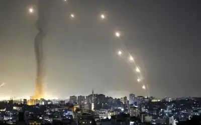 القسام تقصف تل أبيب برشقة صاروخية