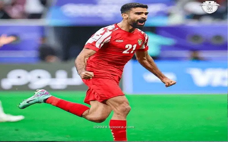 الأردن يفتقد جهود نجمه أمام طاجيكستان