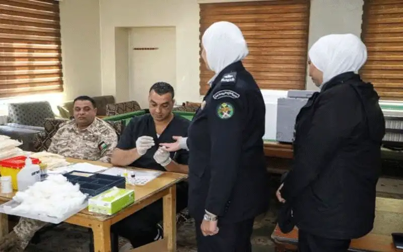 الأمن العام ينظم حملة تبرع بالدم