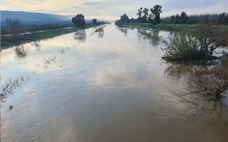 ارتفاع منسوب المياه في بحيرة طبريا