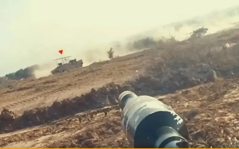 كتائب القسام تستهدف ناقلة جند إسرائيلية