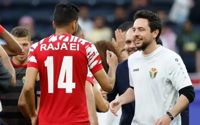 ولي العهد يهنئ النشامى بالتأهل التاريخي