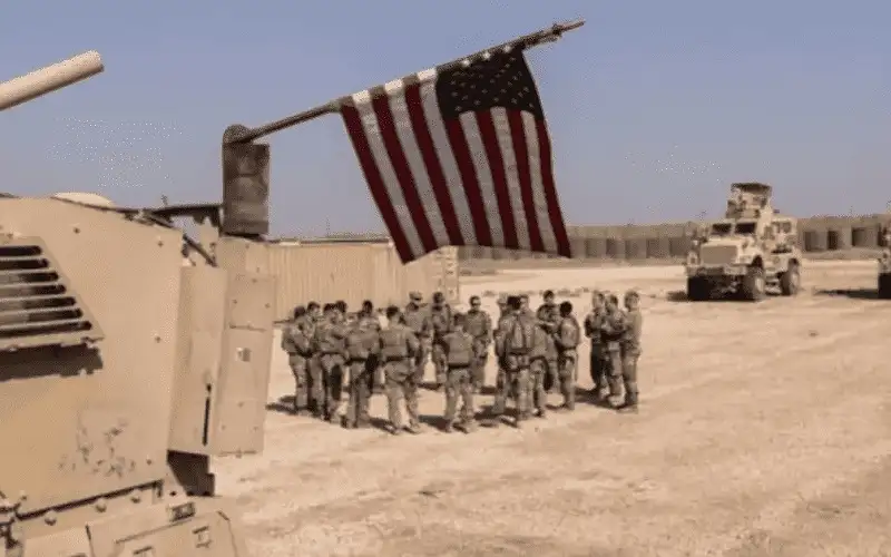 انفجارات بقاعدة أميركية بدير الزور