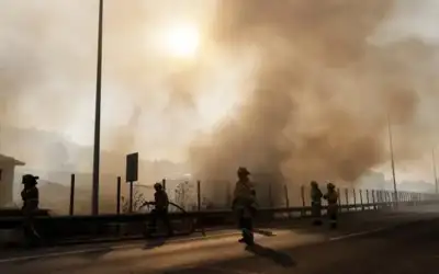 ارتفاع حصيلة وفيات حريق تشيلي إلى