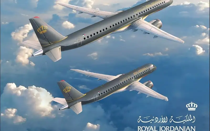 الملكية الأردنية في المركز الخامس بدقة