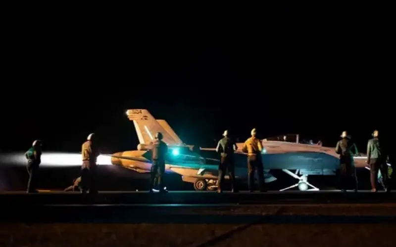 الحوثي: قصف أميركي بريطاني يستهدف صعدة