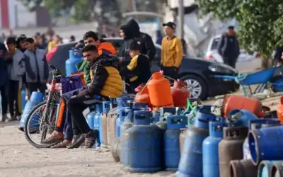 الهلال الأحمر: مخزون الوقود في غزة