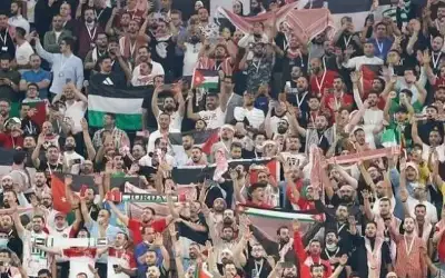 الدوحة: نشاط ملحوظ للجماهير الأردنية والاهازيج
